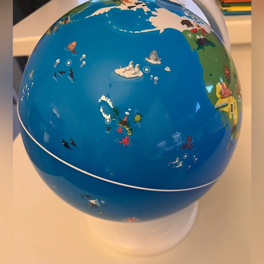 SHIFH ORBOT GLOBE ONLY. KIDS EDUCATIONAL GLOBE. DOES NOT HAVE ACCESSORIES